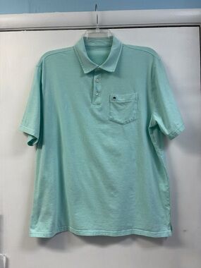 crown & ivy Mint Green Short-Sleeve Polo with Pocket